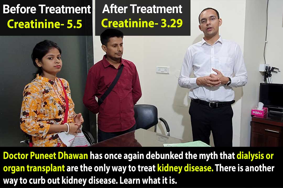 Karma Ayurveda Kidney Review Patient Name – Mr. Kaushik Chakraborty
