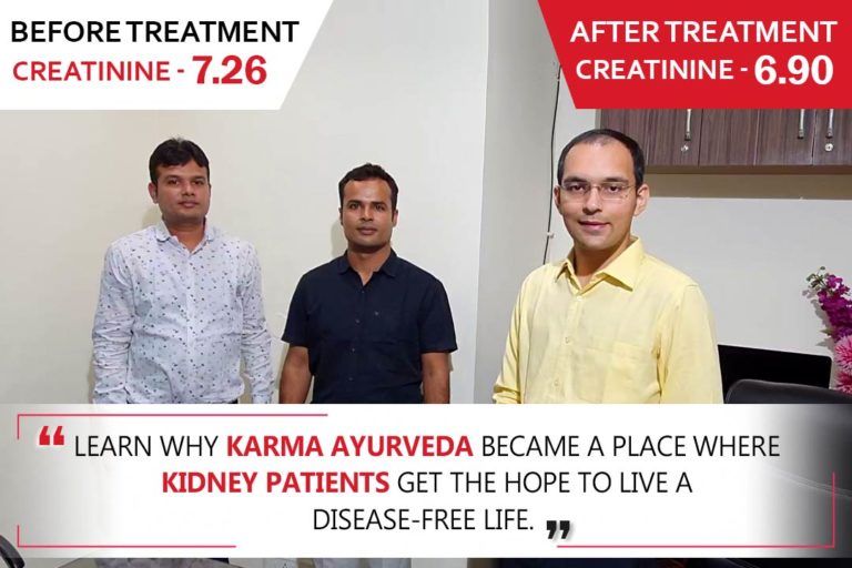 Karma Ayurveda Kidney Patient Name - Mr. Mahendra Puri Goswami