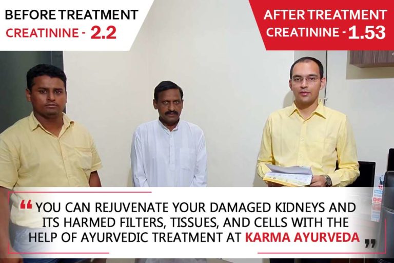 Karma Ayurveda Kidney Patient Name – Mr. Suresh Kumar