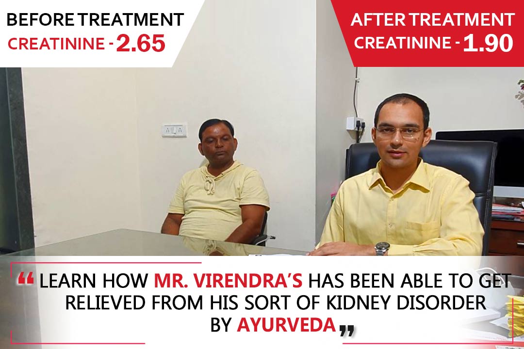 Karma Ayurveda Kidney Patient Name - Mr. Virendra  Bahadur Saxena