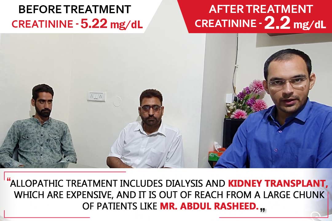 Karma Ayurveda Kidney Patient Name – Mr. Abdul Rasheed